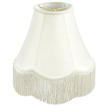 Fringe Lamp Shade 6" Top x 13" Bottom x 9.6" High