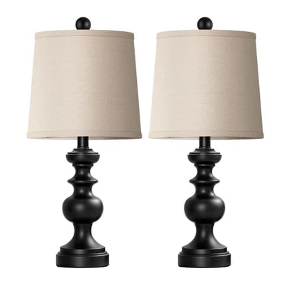 Farmhouse Table Lamp Set of 2