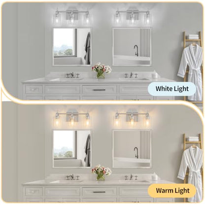 3 Light Modern Bathroom Vanity Light (3-light / Brushed Nickel)