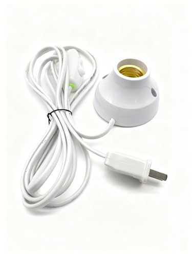 E27 Light Bulb Socket with On