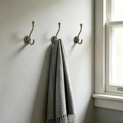 5 Pack Coat Hooks Matte Black Coat Hook