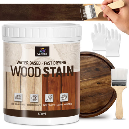 Wood Stain Walnut Wood Stain (Walnut / 17 Fl Oz)