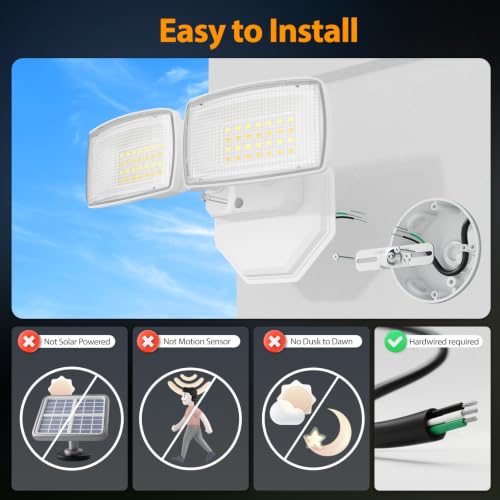 32W Smart Flood Lights Outdoor