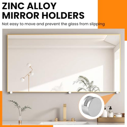 Round Mirror Clips for Wall Mounting