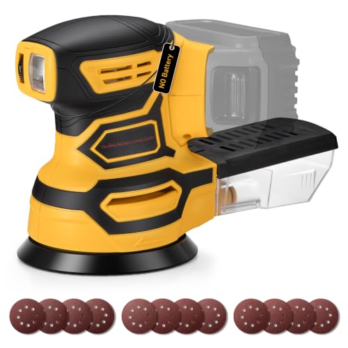 Cordless Random Orbital Sander for Dewalt 20V Battery