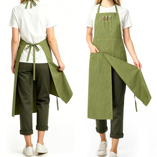 Pottery Apron Split Leg