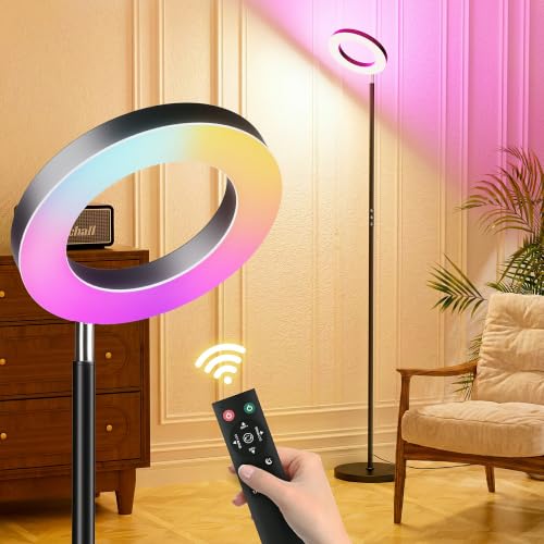 36W RGB Floor Lamp with Remote