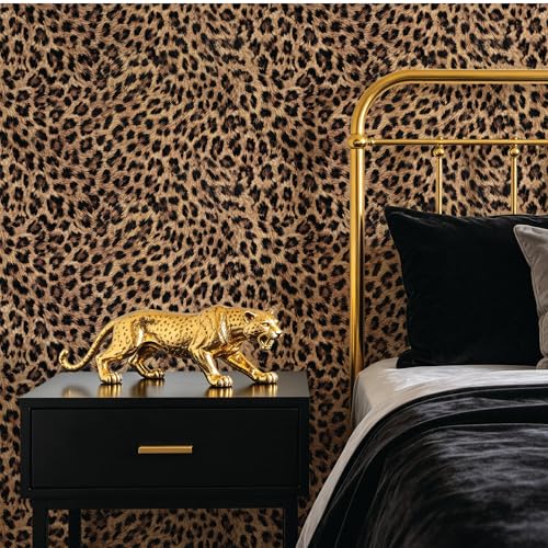 Cheetah Print Wallpaper Peel and Stick