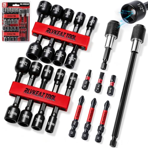 Magnetic Impact Nut Driver Set