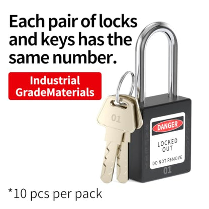 Lock Out Tag Out Locks and Keys