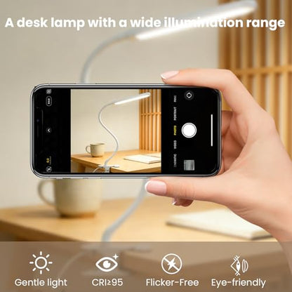 Clip on LED Light for Easel Painting & Nail Tech