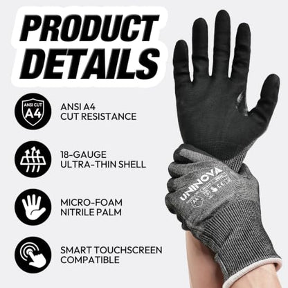 A4 Cut Resistant Work Gloves