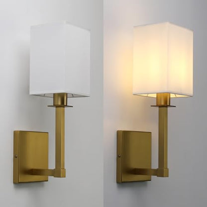 Hardwired Wall Sconces Set of 2