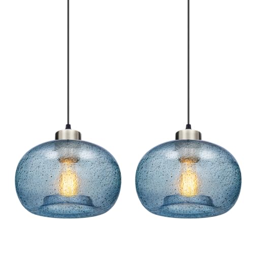 Glass Pendant Lights Kitchen Island Modern