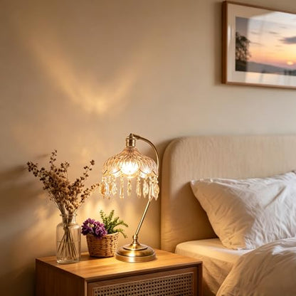 Vintage Glass Lamp Shades