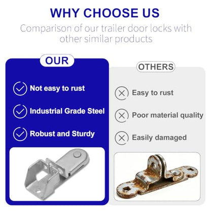 Trailer Door Latch Assembly Set