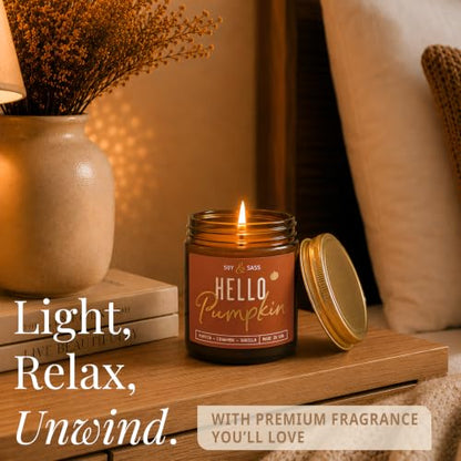 Fall Candles and Christmas Candles