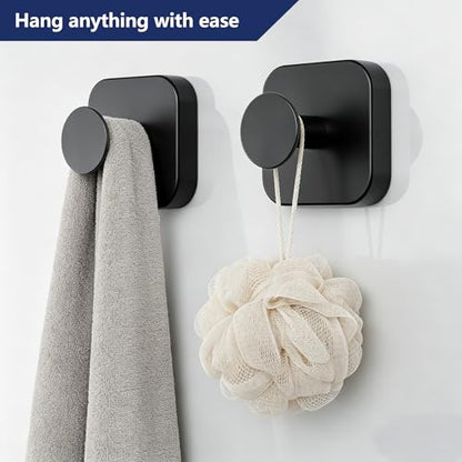 Adhesive Stainless Steel Towel Hooks