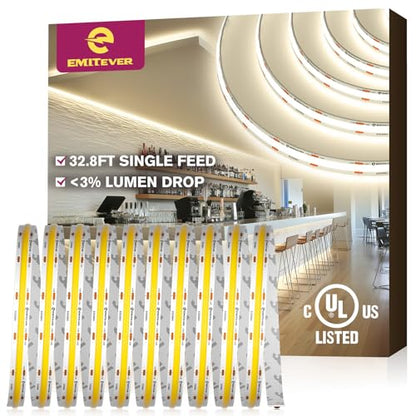 12V Long Run COB LED Light Strip