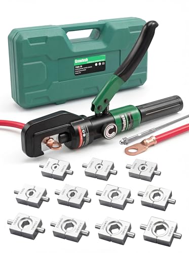 Hydraulic Cable Crimping Tool (12-4/0 AWG)