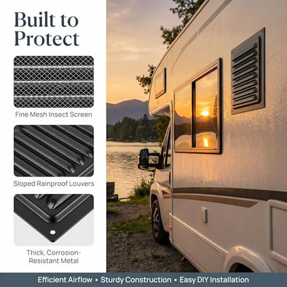 Heavy Duty Metal Screen Attic Vent Soffit Vent