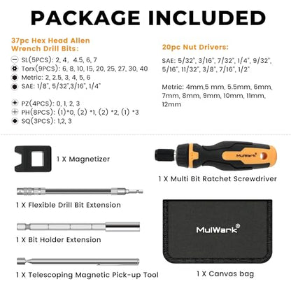 Ratcheting Screwdriver Set