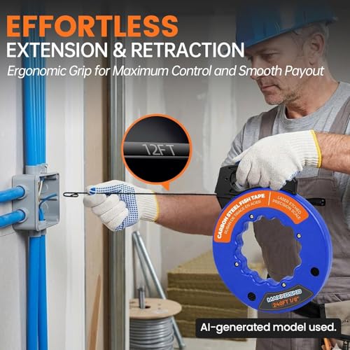 Upgraded Carbon Steel Electrical Fish Tape