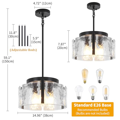 Modern Dining Room Light Fixture Chandeliers 15" 18.11"