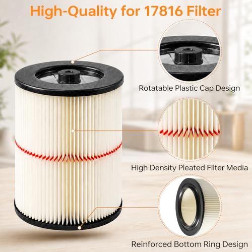 Replacement Filter for Craftsman Shop Vac