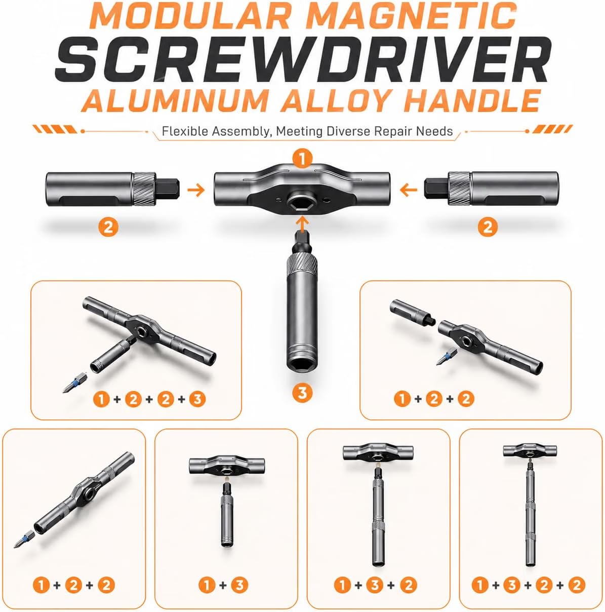 Magnetic Screwdriver Set (Upgraded 24 In 1)