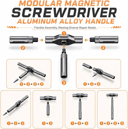 Magnetic Screwdriver Set (Upgraded 24 In 1)