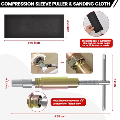 6 Pcs Plumbing Tools Kit