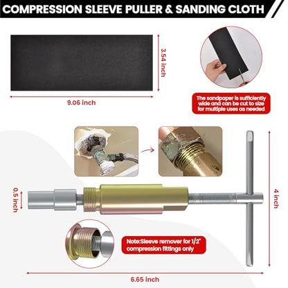 6 Pcs Plumbing Tools Kit