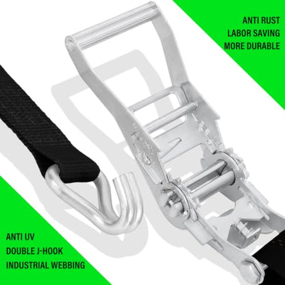 Cargo Straps with J Hooks