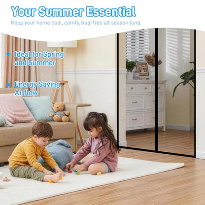 Magnetic Screen Door Mesh