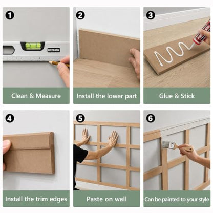Board and Batten Wainscoting Kit