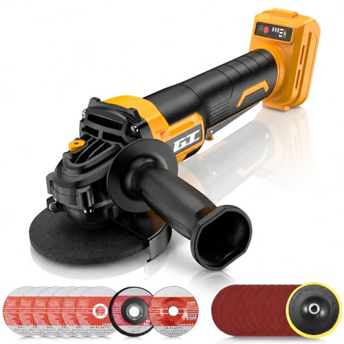 Cordless Angle Grinder with Paddle Switch for DEWALT 20V MAX Battery