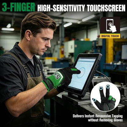 Unisex Mechanical Touchscreen Work Gloves