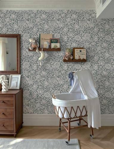 Floral Peel and Stick Wallpaper Vintage William Morris Contact Paper