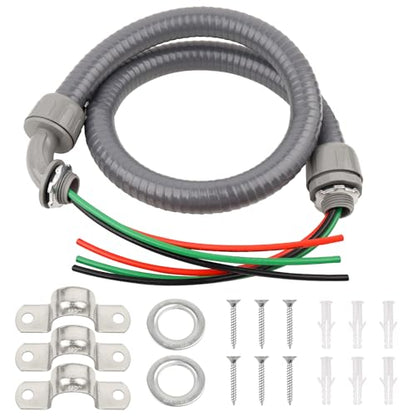 1/2-Inch Nonmetallic Liquid Tight Electrical Conduit Assembly Kit