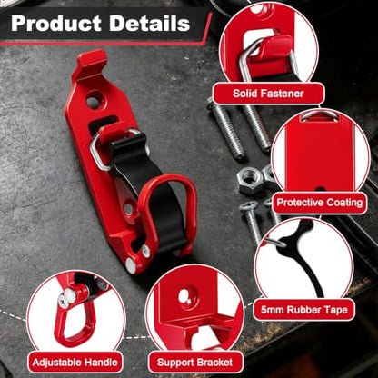 Shovel Mount for Truck Roof Rack with Holder Wall Mounting Kit