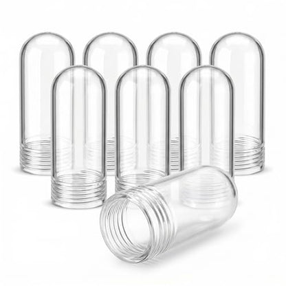 8 Pack G9 Clear Glass Light Shades (clear)