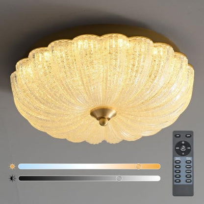 Crystal Flush Mount Ceiling Light