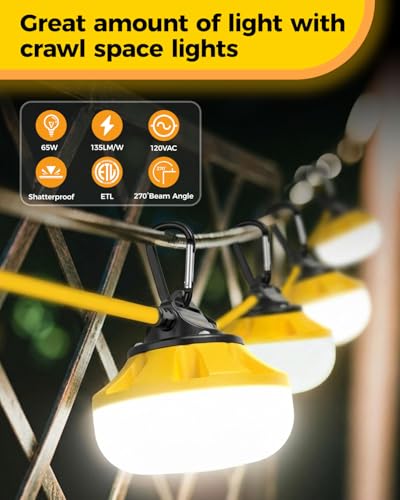 Led Construction Sting Lights 65W 50FT & 130W 100FT