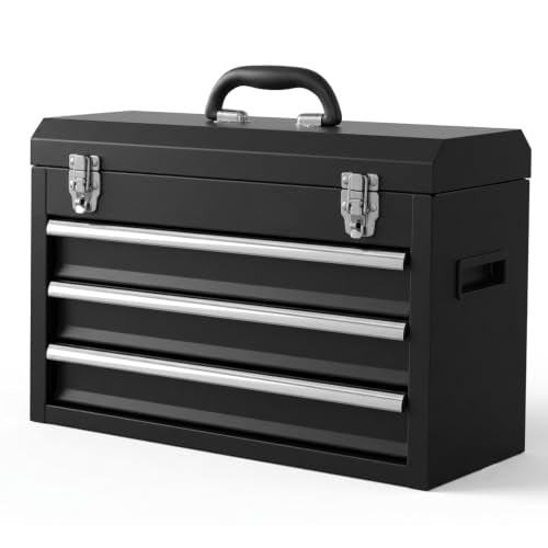 3 Drawer Metal Tool Box