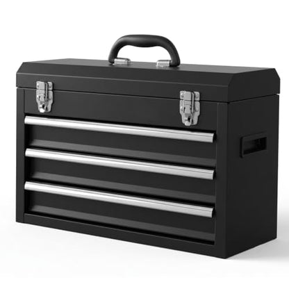 3 Drawer Metal Tool Box