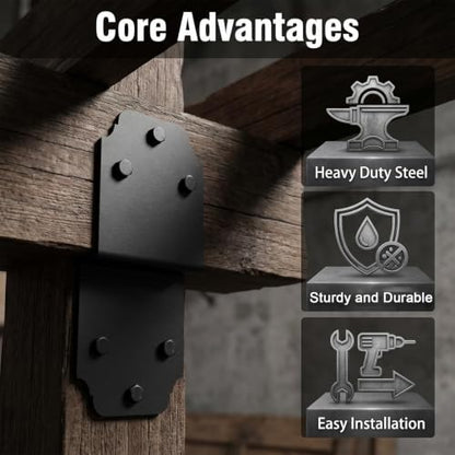 4 PCS Heavy Duty Pergola Bracket