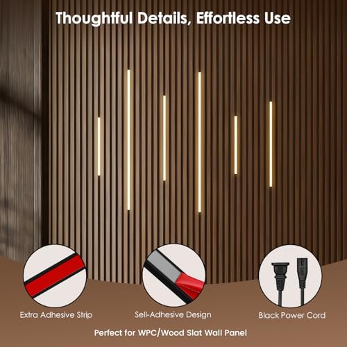 Smart RGB Slat Wall Lights for Panel