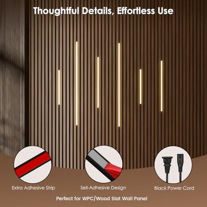 Smart RGB Slat Wall Lights for Panel