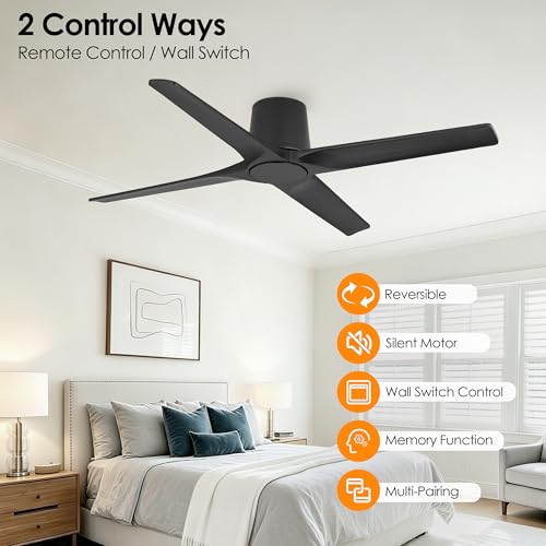 4 Blade Ceiling Fan No Lights